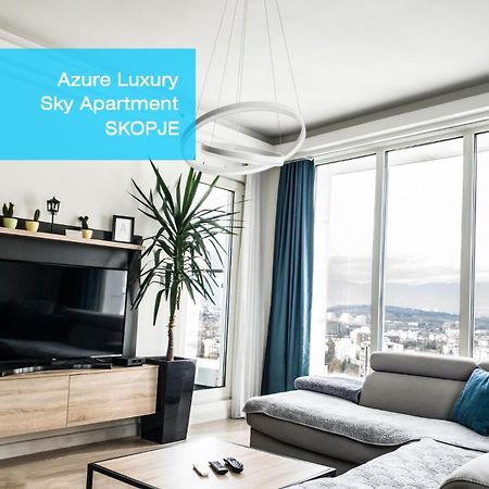 Azure Luxury Sky Apartment Skopje Exterior foto