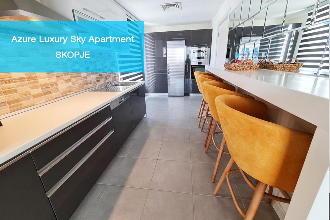 Azure Luxury Sky Apartment Skopje Exterior foto