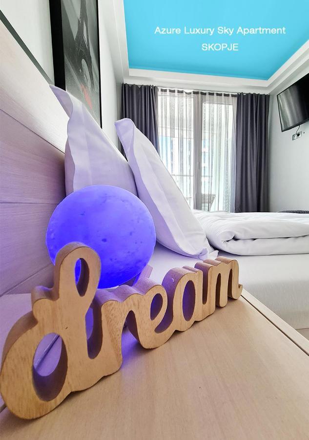 Azure Luxury Sky Apartment Skopje Exterior foto