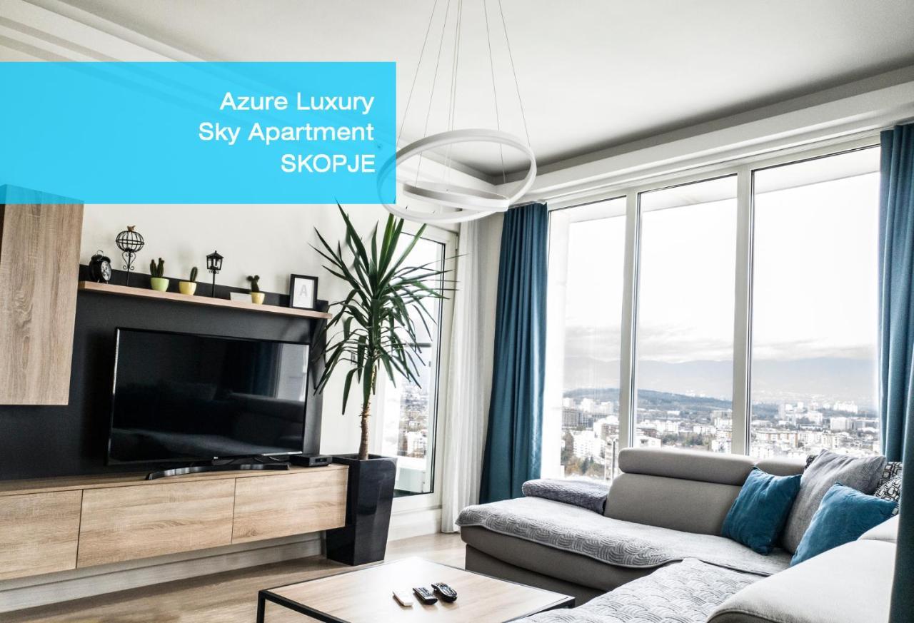 Azure Luxury Sky Apartment Skopje Exterior foto