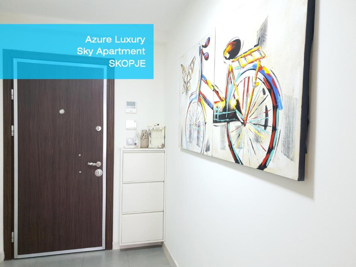 Azure Luxury Sky Apartment Skopje Exterior foto