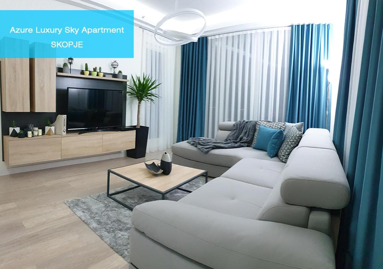 Azure Luxury Sky Apartment Skopje Exterior foto